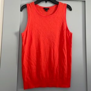 Ann Taylor Orange Sweater Shell